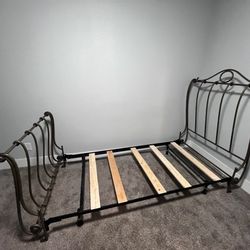 XL Twin Iron Bed Frame