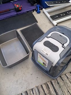 Extra Large Hooded Cat Litter