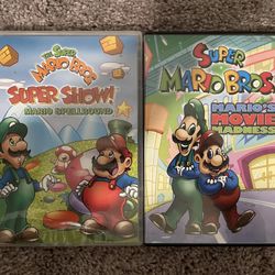 NEW Super Mario Bros. dvds
