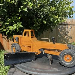 Vintage Large TONKA double blade grader L👀k