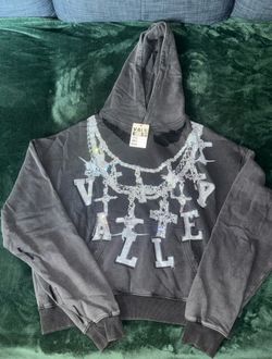 VALLEY Hoodie Chains ,Grey ,XL