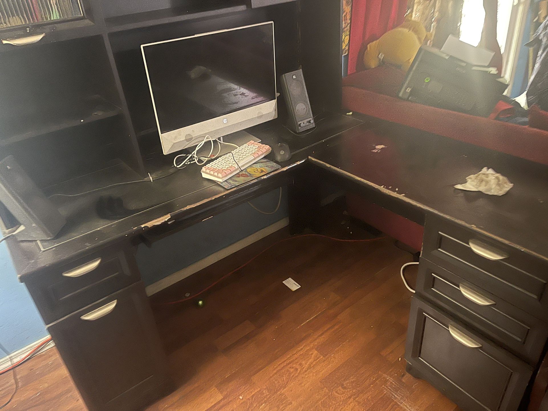 L Shaped Computer Desk. Not Computer. Just Desk.