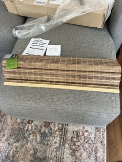 Cordless Bamboo Light Filtering Roman Shades