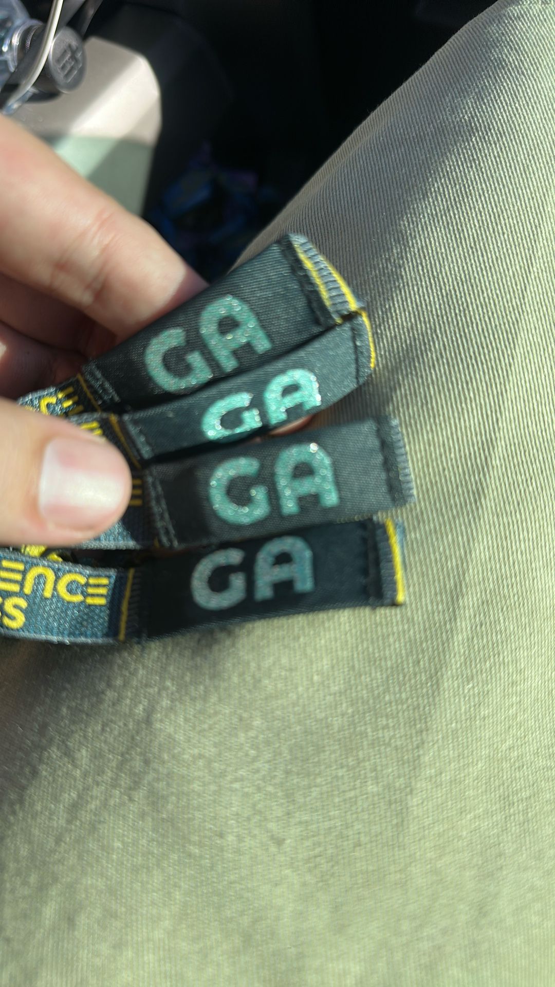 Ga Wristbands