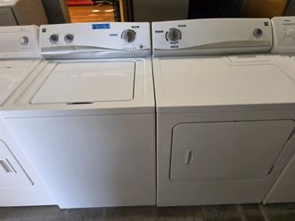 Kenmore washer and electric dryer set