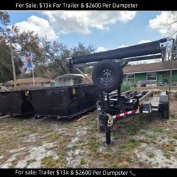 Dumpsters & Trailer 