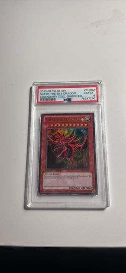 2013 Yugioh Slifer The Sky Dragon PSA 8