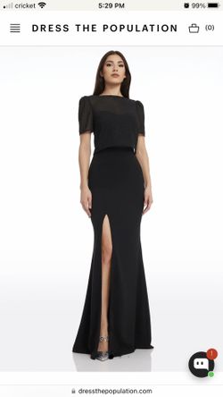 Black Tie Party Dress (small)