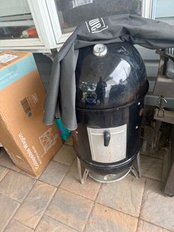 18” Weber smoker