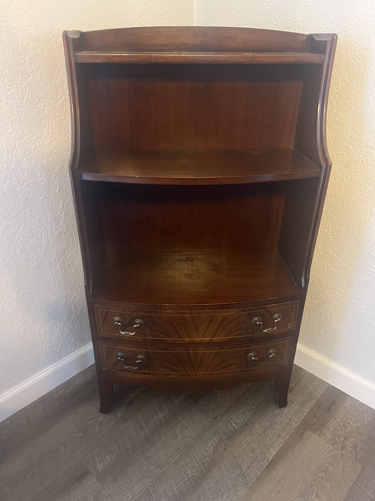 Vintage Shelf With Drawers 