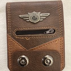 Mens Leather Foldable Pocket Wallet