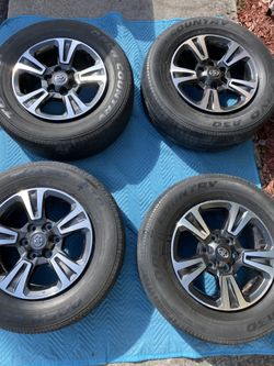 2019 Toyota Tacoma TRD Sport OEM Wheels – 17” Factory Set