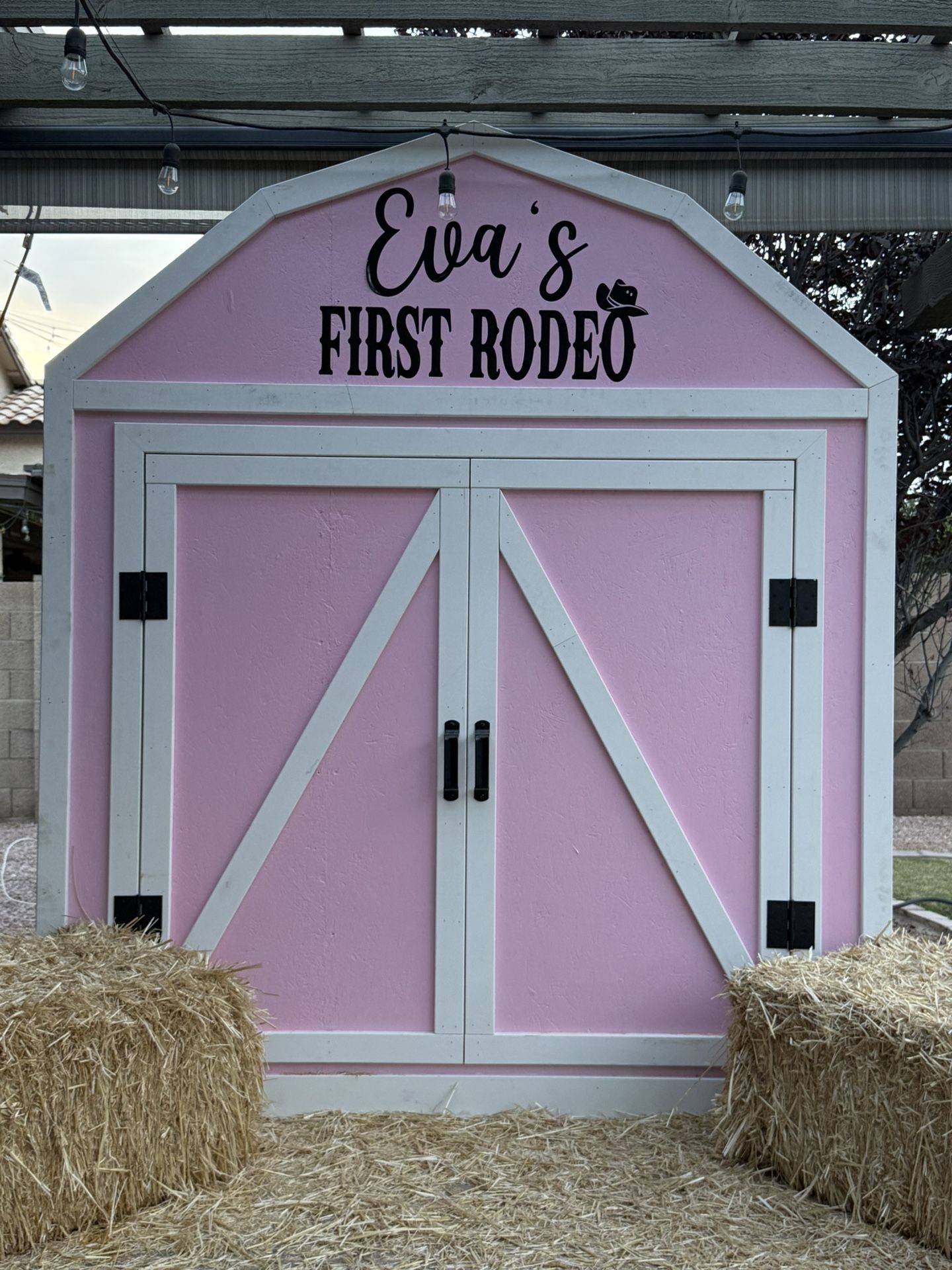Barn Backdrop (baby’s 1st Rodeo)