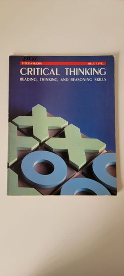 Critical Thinking-Blue Level, Reading, Thinking, and Reasoning Skills