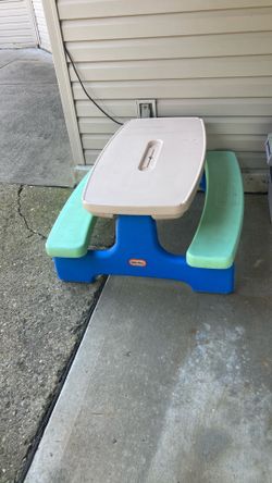 Little tikes folding table