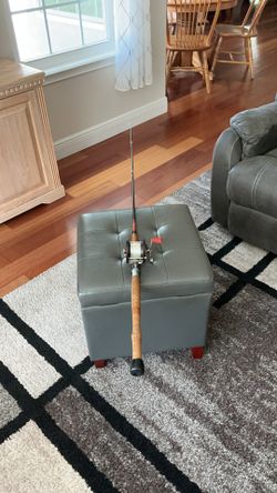 5 ft. 6 inch Solid Glass Rod and Penn Reel. 