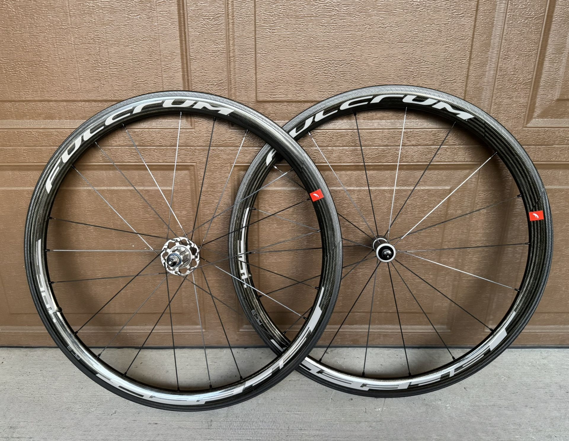 Fulcrum Racing Speed 40 Carbon Rim Brake Wheels Campy Freehub