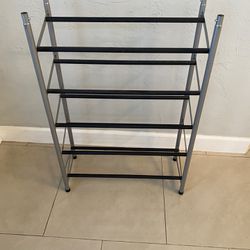 5 Tier Metal Shoe Rack Stand