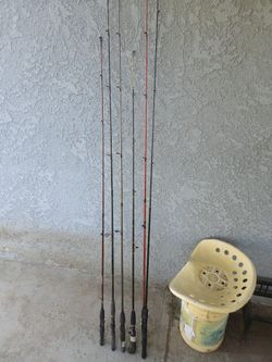Fishing Poles (No Reels)