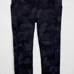 Lululemon Invigorate HR Crop 24” Size 6 Heritage 365 Camo Deep Coal H3DC 26032