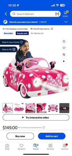 Minnie Mouse Car