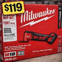 Milwaukee M18 Cordless Multi-Tool Kit – Brand New – $119