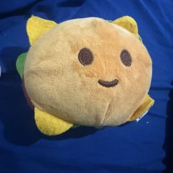 BMI Merchandise Cheeseburger Burger Sandwich Stuffed Plush 6"