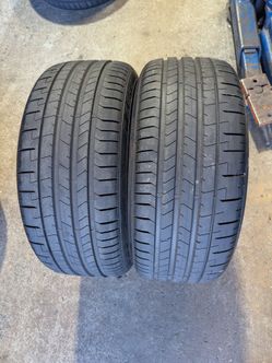 245/35ZR20 PIRELLI PZERO PAIR OF TIRES