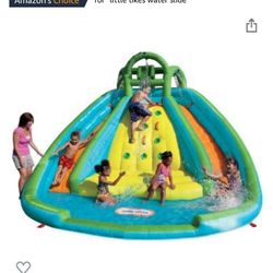 Little Tikes Rocky Mountain River Race Inflatable Bouncer