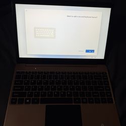 Rose gold Gateway Laptop 