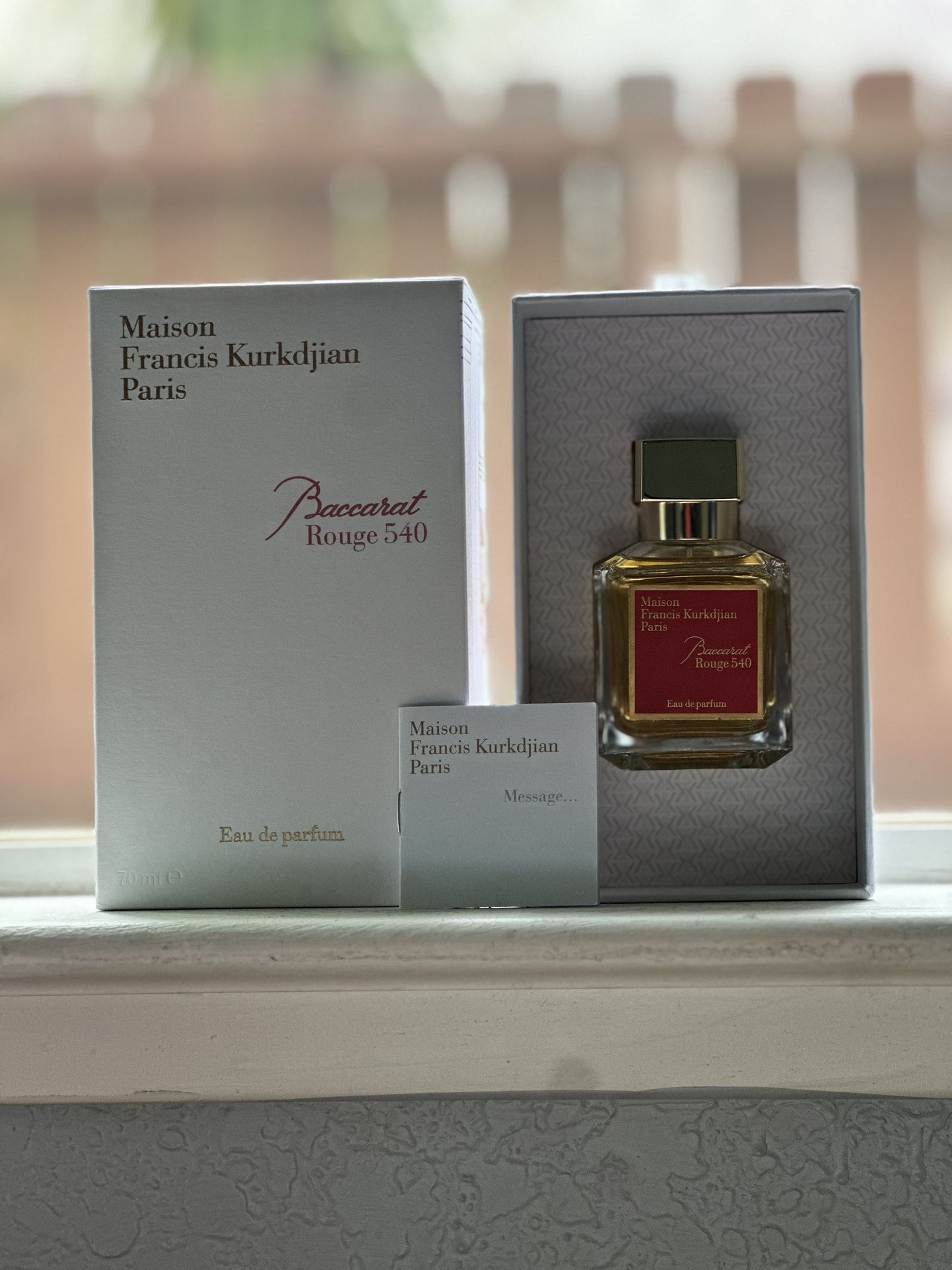 Baccerat Rouge 540 2.4oz 70ml Brand New
