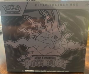 PokƩmon TCG: Mega Evolution Pitch Black Elite Trainer Box