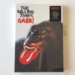 The Rolling Stones Grrr! NWT Greatest Hits Box Set Super Deluxe Edition CDs, Vinyl, And Poster