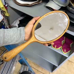 Vintage Wooden Mirror