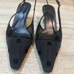 Givenchy G Cube Slingback Pumps