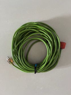 Green Outdoor Extension Cord