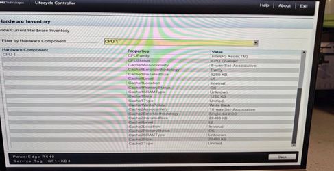 Dell R640 Server