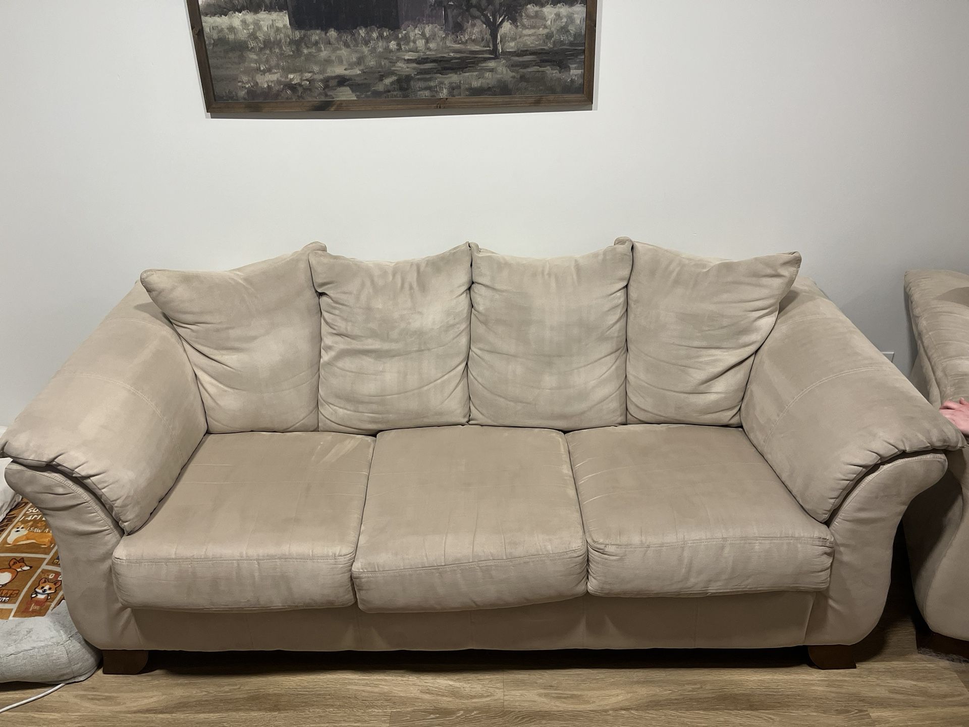 Couch, Chair, and Ottoman For Sale!