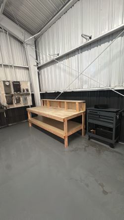 Work Wood Bench