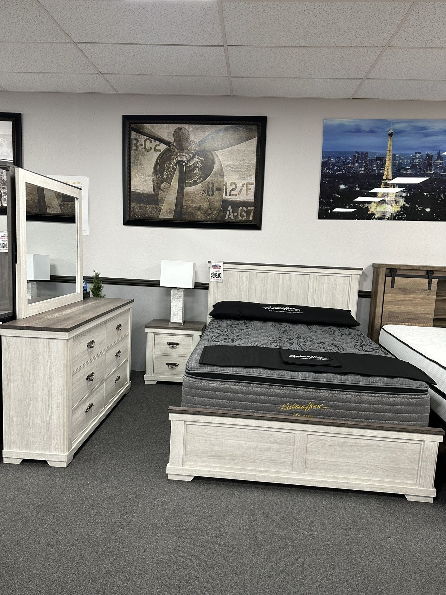 4PC Queen Bedroom Set
