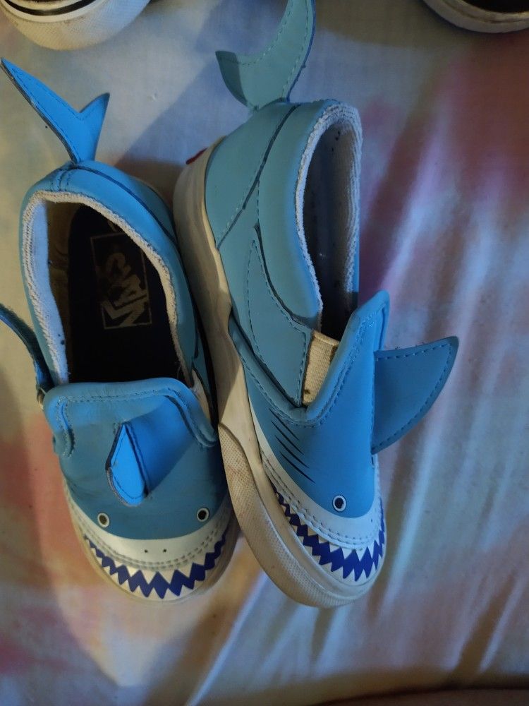 Vans Shark Slip Ons
