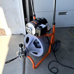 Drain Cleaner 75 FT Auto Feed
