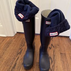 Hunter tall top boot liners