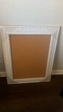Shabby chic cork board