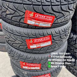 275/55/20 fullrun Set of Tires Installed and Balanced Set de Llantas Nuevas Instaladas y Balanceadas