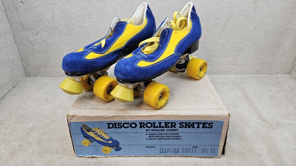 Vintage Disco roller skates new-ish size 11