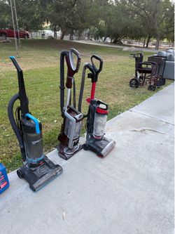 Three vacuums - work $10 each you choose