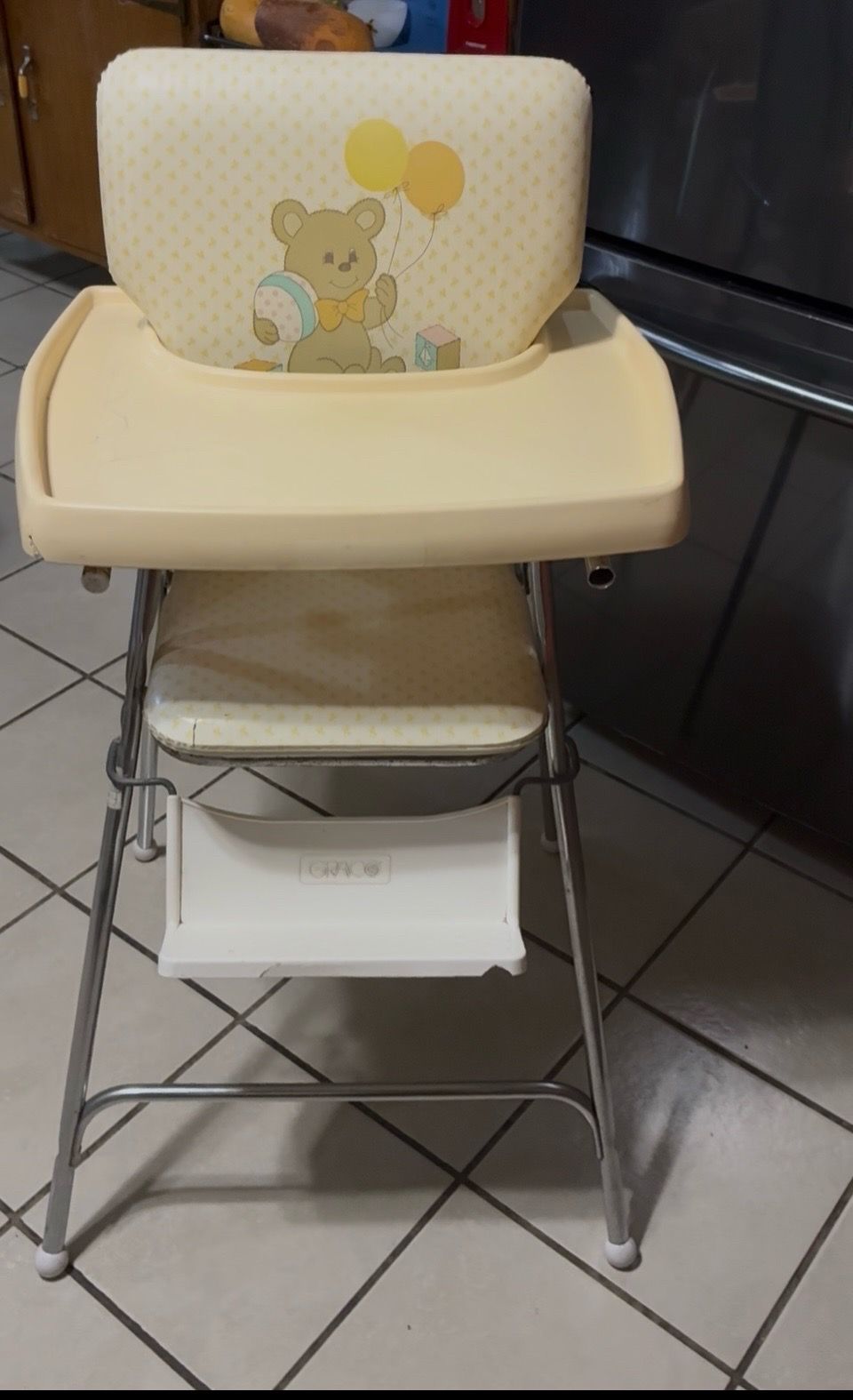 Vintage 1980 Graco High Chair