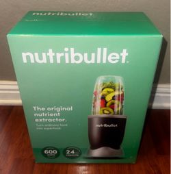 NutriBullet Original Personal Bullet Blender 24oz Capacity - Gray