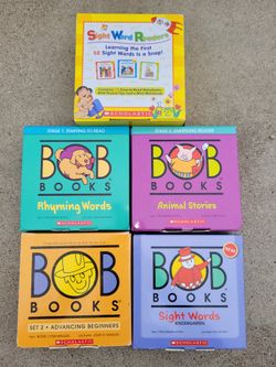 Bob Books And Scholastic Books 